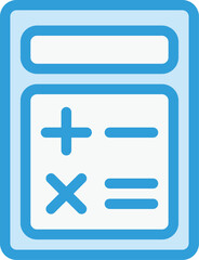 Obraz premium Calculator Vector Icon Design Illustration