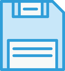 Floppy disk Vector Icon Design Illustration