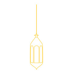 hanging ramadan lantern gold decoration 