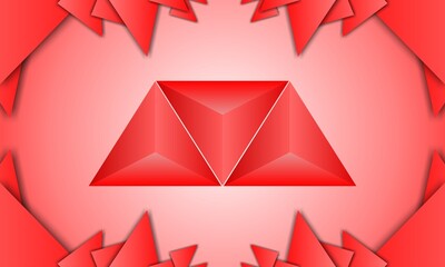 abstract red background Prisma