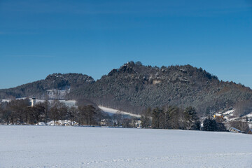 Winter in der Sächsischen Schweiz