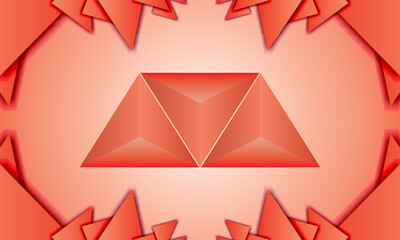 abstract background with triangles