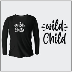 wild child SVG design 