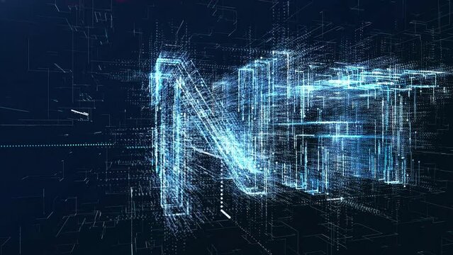 NFT concept of future asset growth trading in a virtual universe on the blockchain. New financial opportunities for company growth