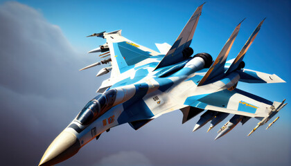 Su-27 Flanker over Ukraine