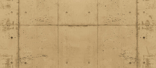 Old grunge brown color cement textured of concrete wall for cement background and texture.