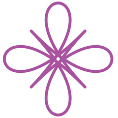 aesthetic flower line