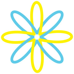 aesthetic flower line