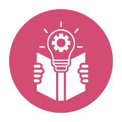 Knowledge, book, education icon