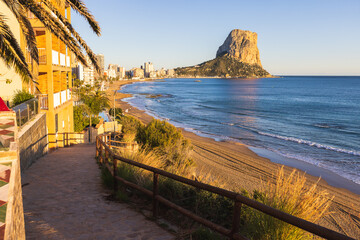 On the beach of Calpe