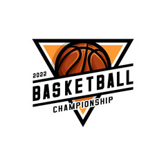 White background basketball sport vector design