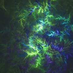 beautiful abstract background from crossed lines and light