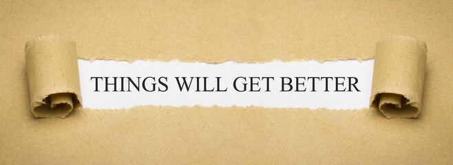 Things will get better