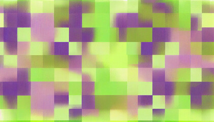abstract purple- green checkered pattern- background