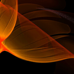Abstract petal. Beautiful fractal background