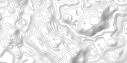 Abstract pattern with lines . Abstract Vector geographic contour map and topographic contours map background. Abstract white pattern topography vector background. Topographic line map background.