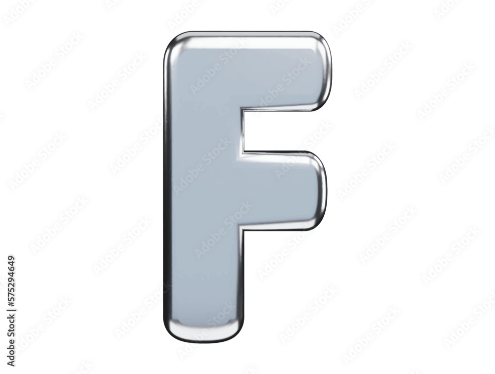 Aufkleber alphabet text effect 3d rendering vector illustration