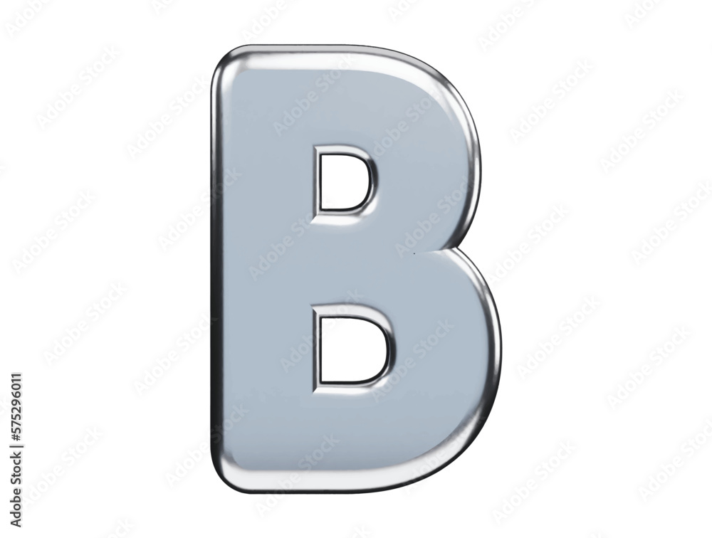 Aufkleber alphabet text effect 3d rendering vector illustration