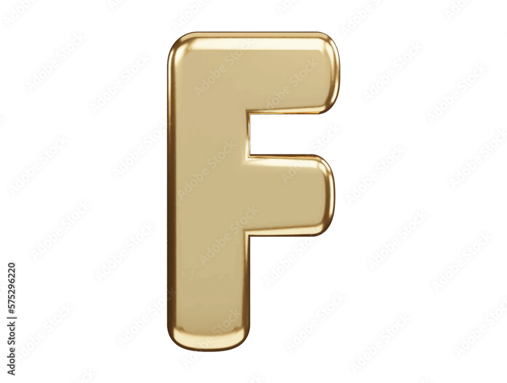 Poster alphabet text effect 3d rendering vector illustration