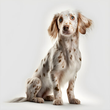 Slovensky Cuvac dog on a white background