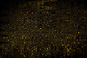 Abstract golden drops background