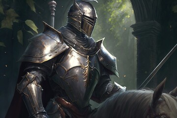 For Honour and Glory: A Noble Quest of a Knight Generative AI