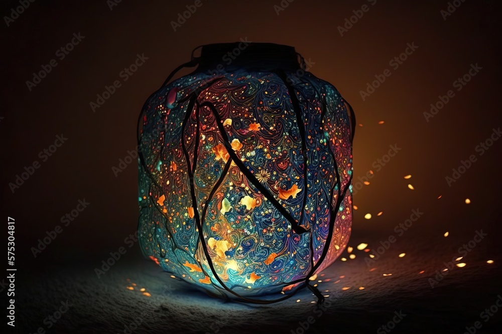 Poster humanitarian sparkles for all to see - how lighten up your paths with an artistic designed lantern g