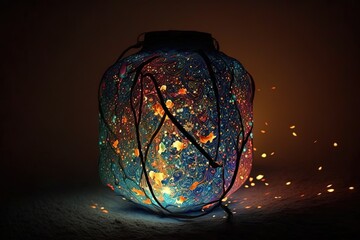 Humanitarian Sparkles for All to See - How Lighten Up Your Paths with an Artistic Designed Lantern Generative AI
