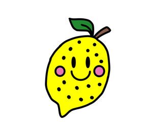 レモンのかわいいキャラクター
