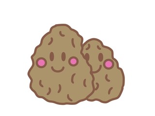 里芋のかわいいキャラクター