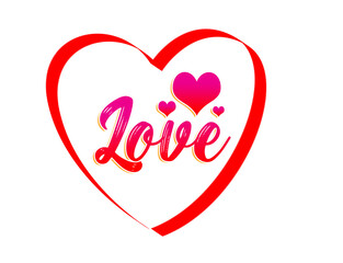 love hearten vector design