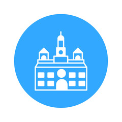 Independence hall philadelphia Vector Icon which can easily modify
