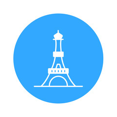 Champ de mars Vector Icon which can easily modify

