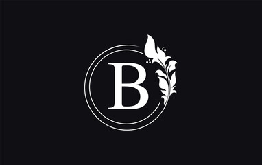 Golden leaf and circle logo design. Golden beauty and business symbol and alphabets design