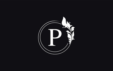 Golden leaf and circle logo design. Golden beauty and business symbol and alphabets design