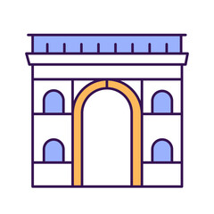 Flinders street station Vector Icon which can easily modify


