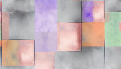 Abstract grunge squared wall background
