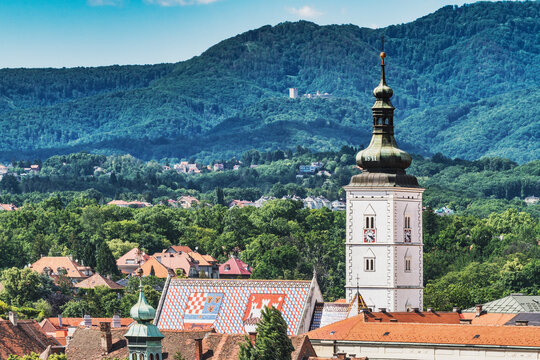 St.-Markus-Kirche Zagreb, Kroatien