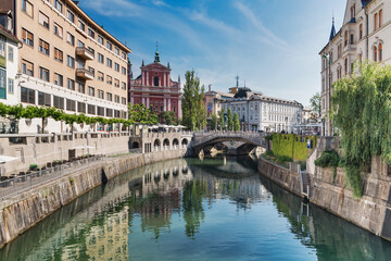 Franziskanerkirche Ljubljana, Slowenien