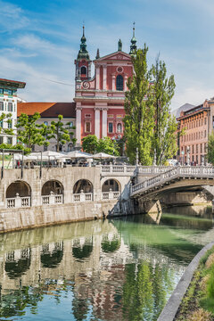 Franziskanerkirche Ljubljana, Slowenien