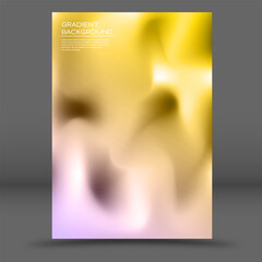 Gradient abstract background. Creative design for book covers, magazines, notebooks, albums, posters, booklets and posters. Templates for design and creative ideas.