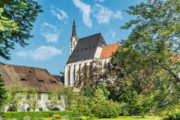 Obraz premium Kirche St. Veit Krumau, Tschechien