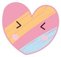 Heart Cute Cartoon Sticker