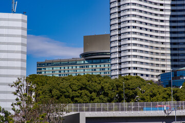 Obraz premium 東京紀尾井町の街の風景