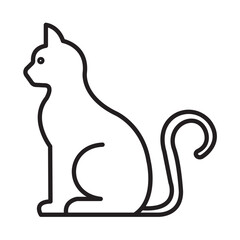 CAT design vector icon