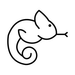 CHAMELEON design vector icon