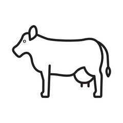 COW design vector icon