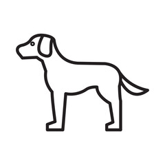 DOG design vector icon