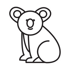 KOALA design vector icon