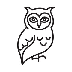 OWL design vector icon